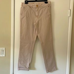Khaki chinos by Anthropologie-size 28